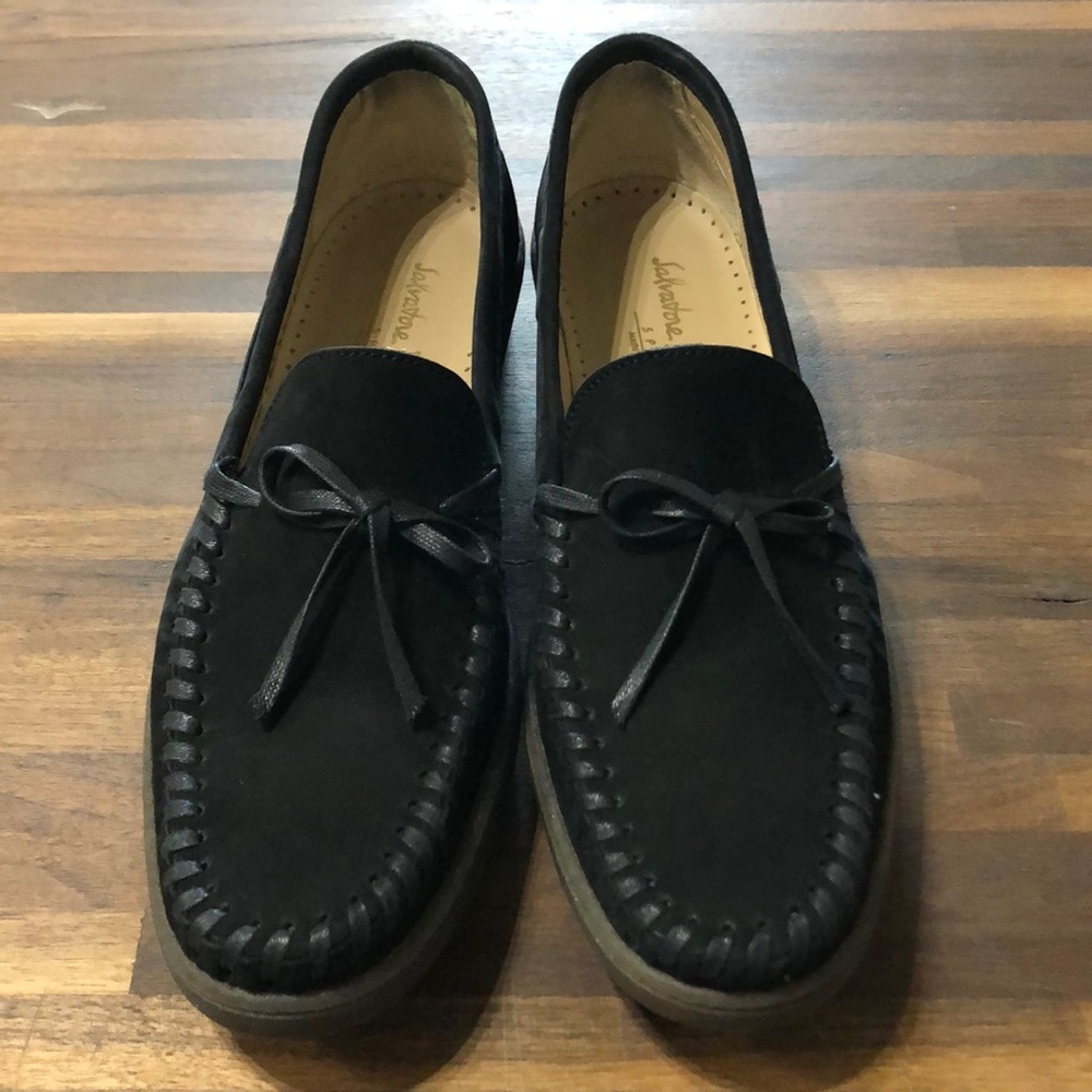 SALVATORE FERRAGAMO Sport Black Loafers